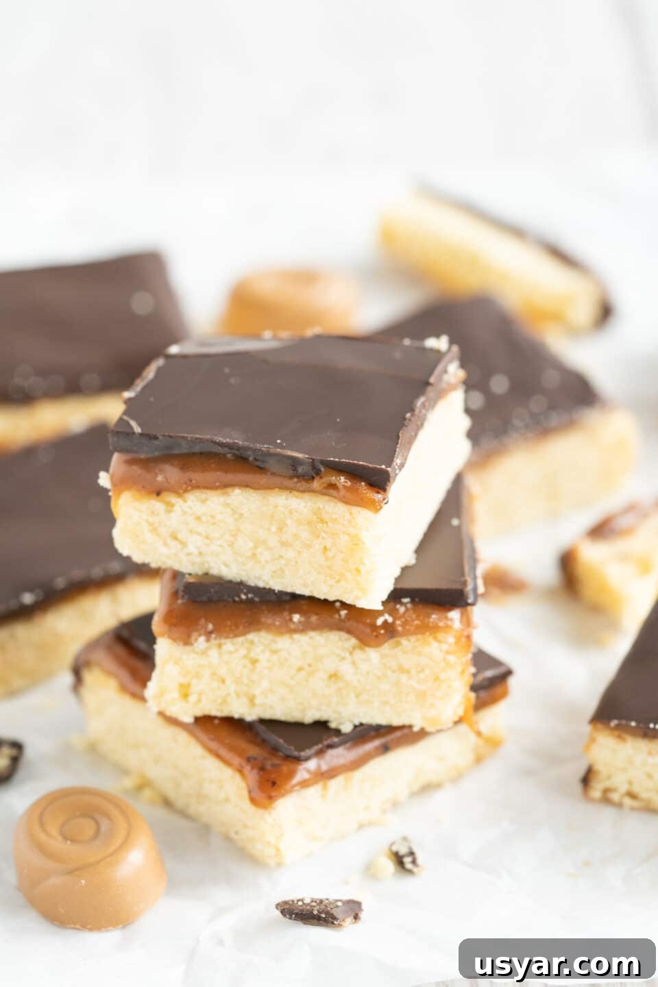 Millionaire's Shortbread: Caramel and Chocolate Recipe 2 Millionaires Shortbread