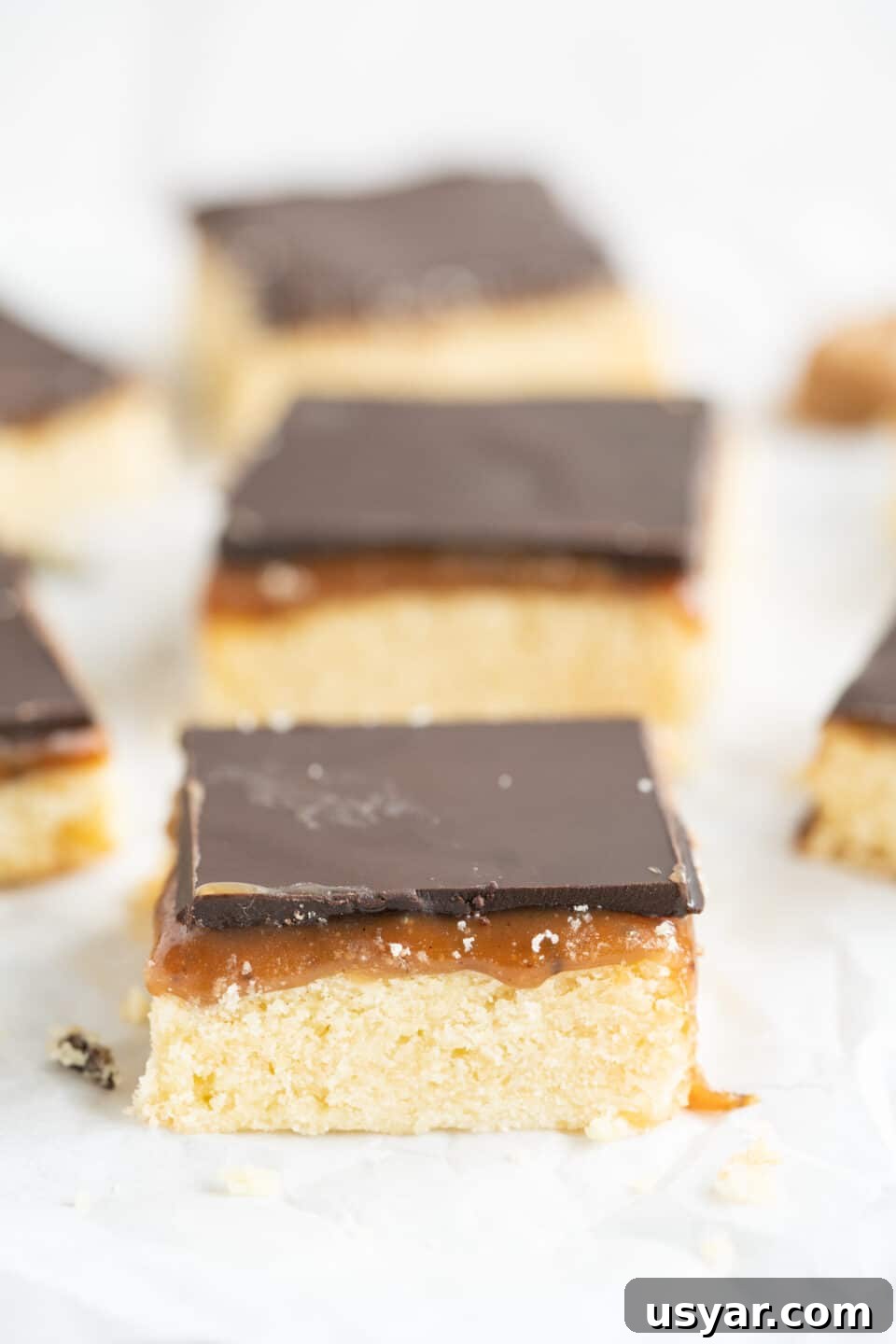 Millionaire's Shortbread: Caramel and Chocolate Recipe 5 Caramel Chocolate Bars