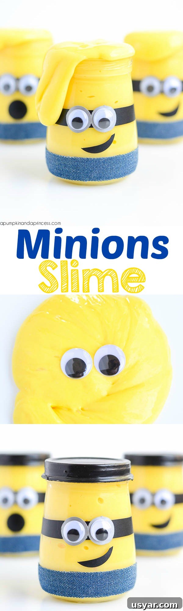 How to Make Minions Slime at Home 2 Minion slime tutorial