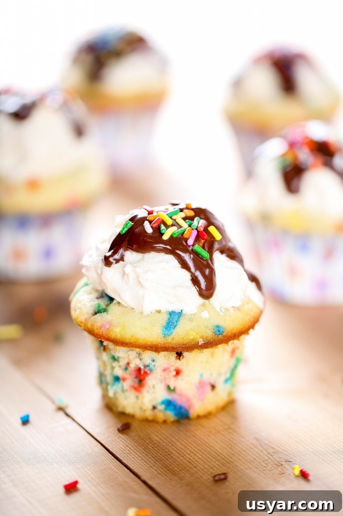 Ice Cream Sundae Cupcakes Recipe 3 Sundae Cupcakes-6