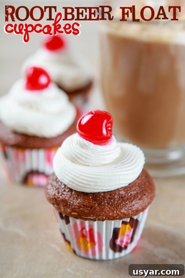 Ice Cream Sundae Cupcakes Recipe 7 Root Beer Float Cupcakes