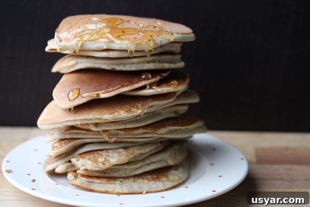 Gluten-Free Dairy-Free Pancake Mix in a Jar Recipe 5 American pancakes made in a jar. Simple easy recipe that even kids can make. Made using Free From Fairy flour