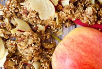 Crispy Apple Quinoa Granola Recipe