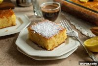 Lemonopita: Greek Lemon Cake with Phyllo