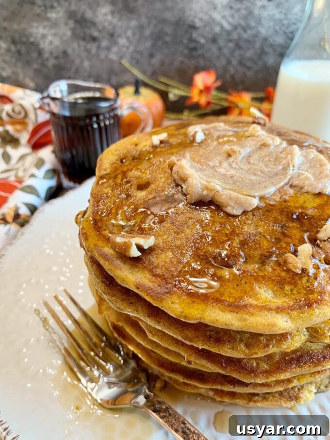 23 Irresistible Pumpkin Desserts for Fall Baking 13 Pumpkin Spice Pecan Pancakes.