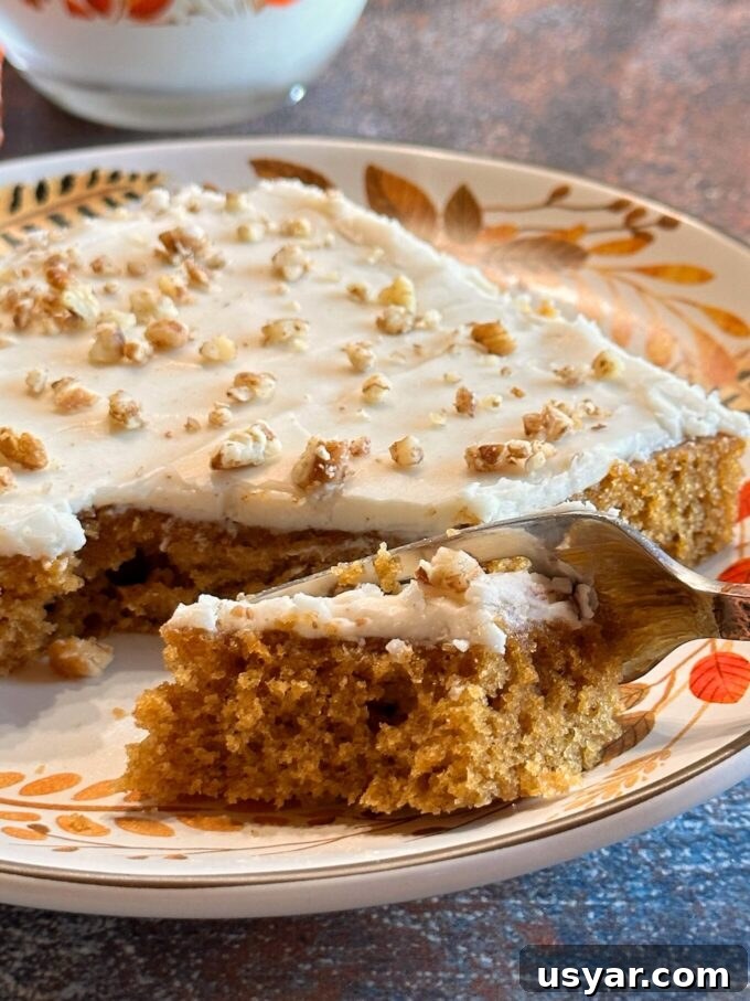 23 Irresistible Pumpkin Desserts for Fall Baking 3 Pumpkin sheet cake.