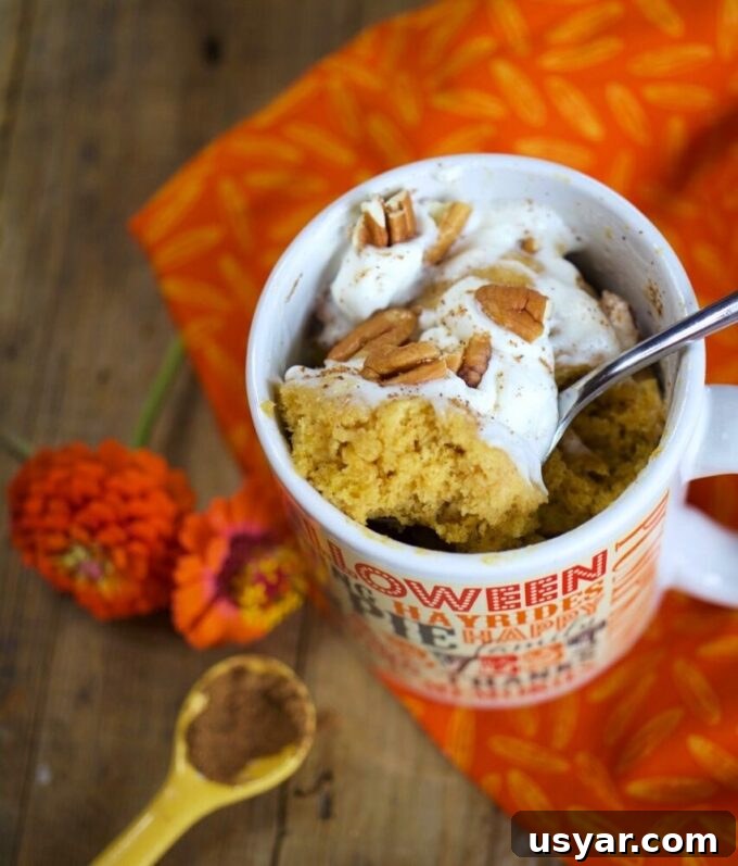 23 Irresistible Pumpkin Desserts for Fall Baking 25 Pumpkin spice mug cakes.