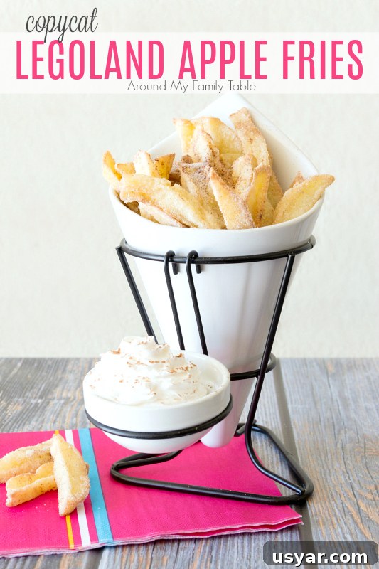 LEGOLAND Apple Fries Copycat Recipe: Cinnamon Sugar Sticks 2 copycat legoland apple fries