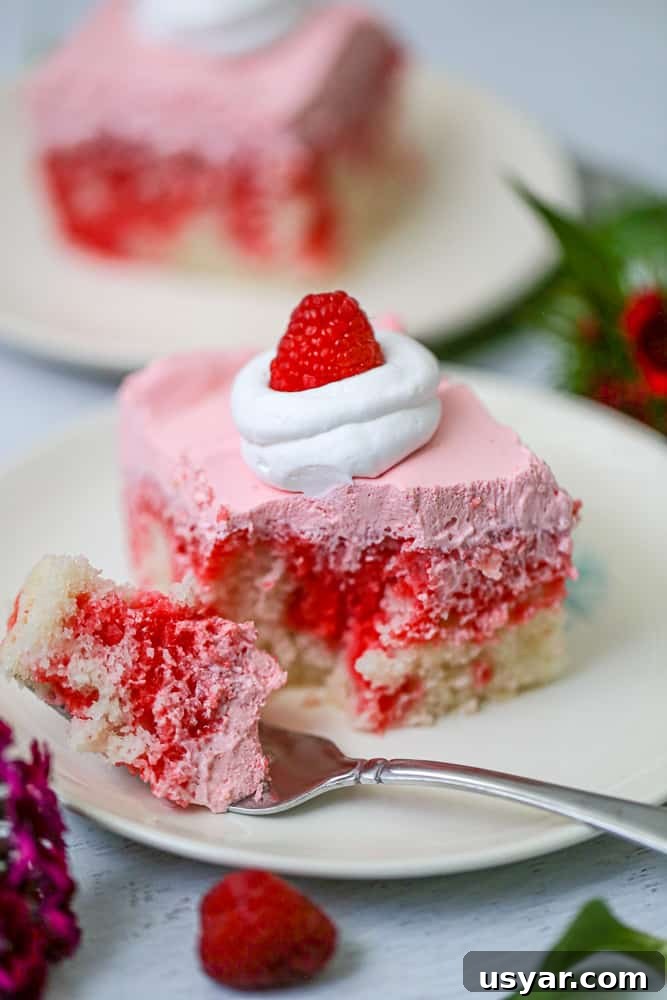 25 Irresistible Raspberry Dessert Recipes 8 cake with jello