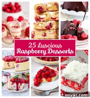 25 Luscious Raspberry Desserts