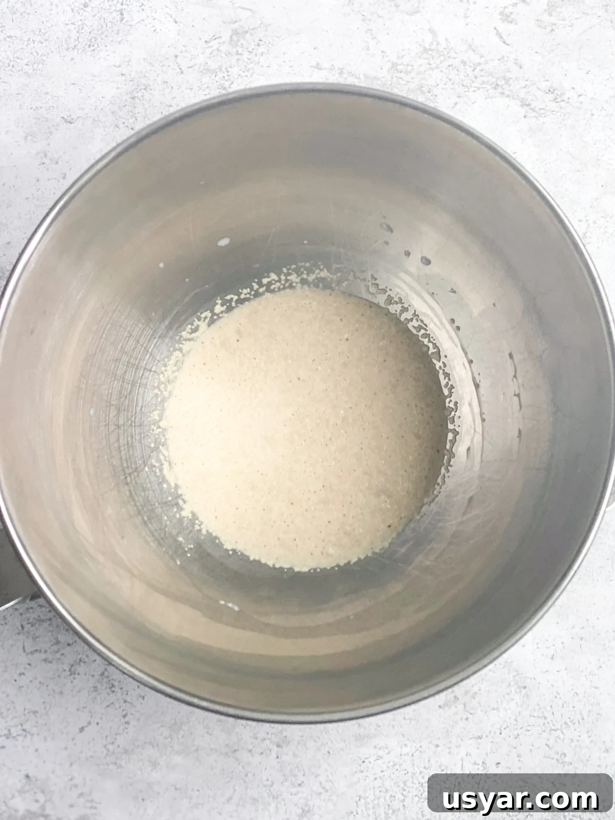 Cinnamon Rolls Stuffed with Apple Pie Filling 7 yeast after active