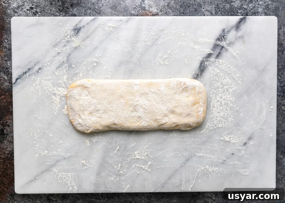 thawed bread loaf dough
